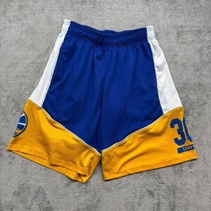NBA Golden State Warriors Steph Curry Basketball Shorts Mens Medium Sports Gym‎
